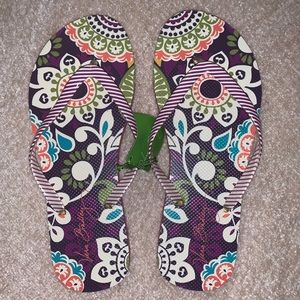 VERA BRADLEY FLIP FLOPS